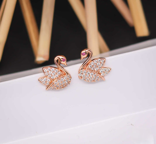 Adorable Duck Stud Earrings - eNJay Jewels 