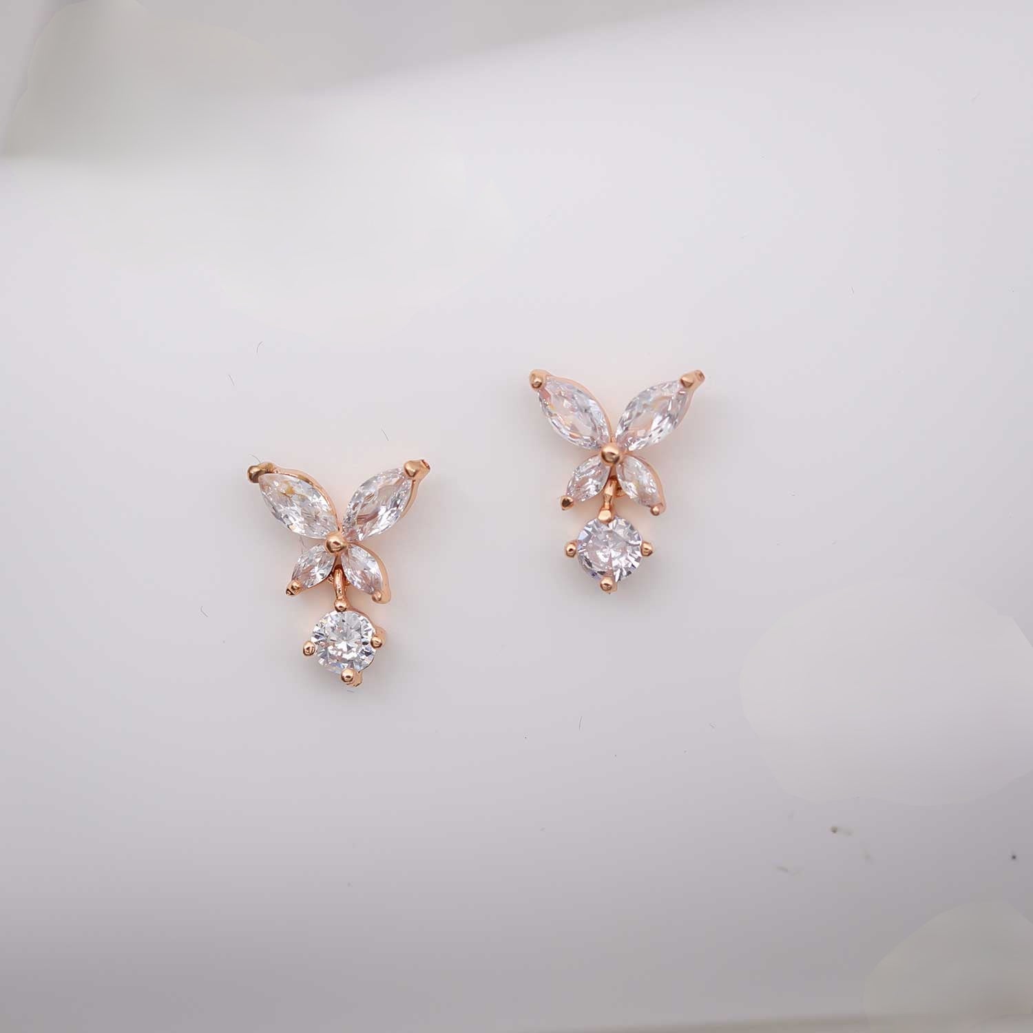 Wings of Sparkle Earrings - eNJay Jewels 